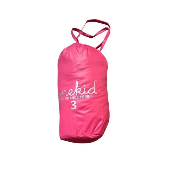 Reversible Pinkeneid Girls Puffer Vest With Packable Bag 3T Lightweight Quilted - Picture 5 of 7